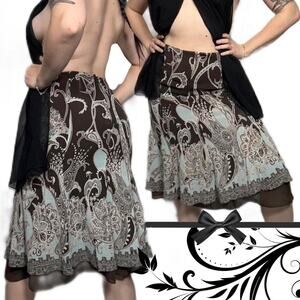 Brown and blue ann taylor